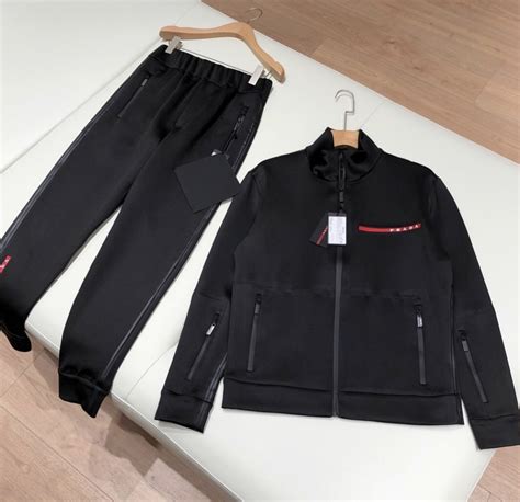 prada suit women|prada tracksuit women's.